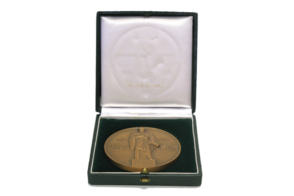 Именная медаль Н.Н.Яненко College de France (1975 г.)